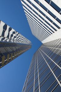 Low angle view of modern building