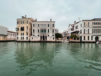 Buildings in water