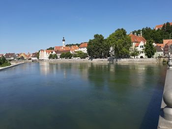 Buildings at waterfront