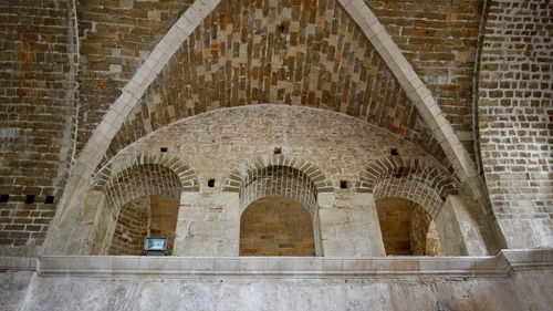 Low angle view of historical building