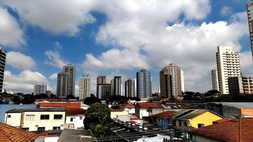 Cityscape against sky