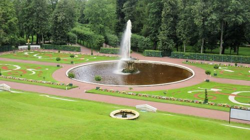 Fountain in park