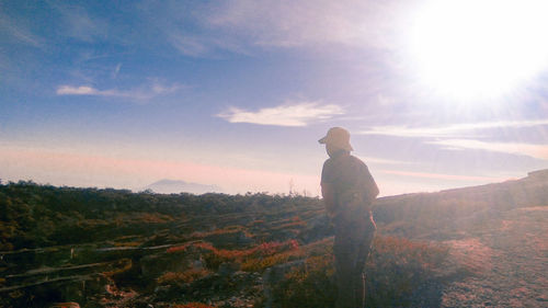 A stretch of beautiful mount ijen, bondowoso-banyuangi. may 18, 2019.