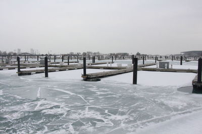 Snow covered landscape