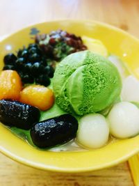 Close-up of food in bowl