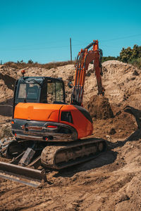 View of construction site