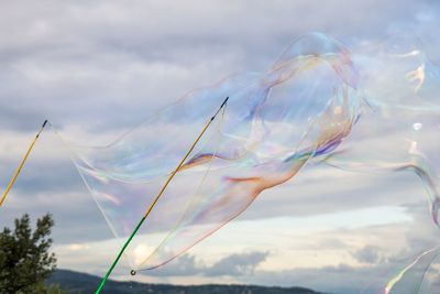 Close-up of cloudy sky