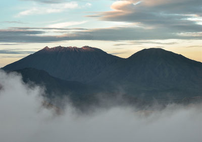 Wonderful view ijen crater, indonesi