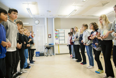 Children in classroom