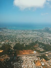 Aerial view of cityscape