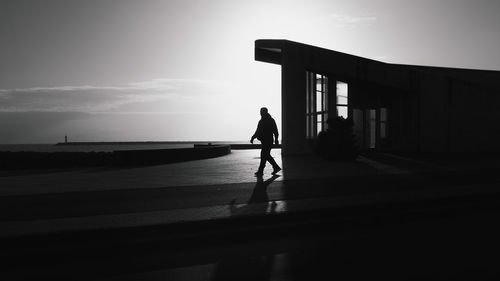 View of pier over sea