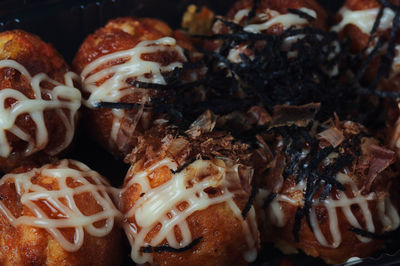 Full frame shot of sweet food