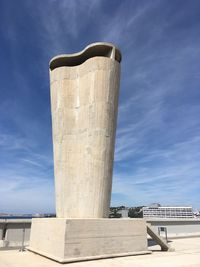 Low angle view of historical building against sky