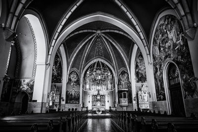 Interior of cathedral