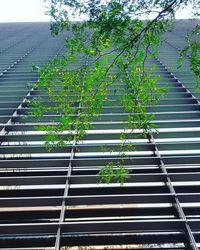 Low angle view of metal structure