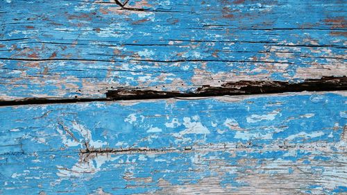 Full frame shot of weathered wood