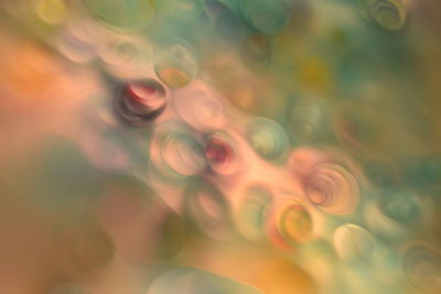 Defocused image of water