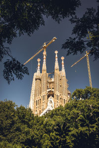 Low angle view of building against sky