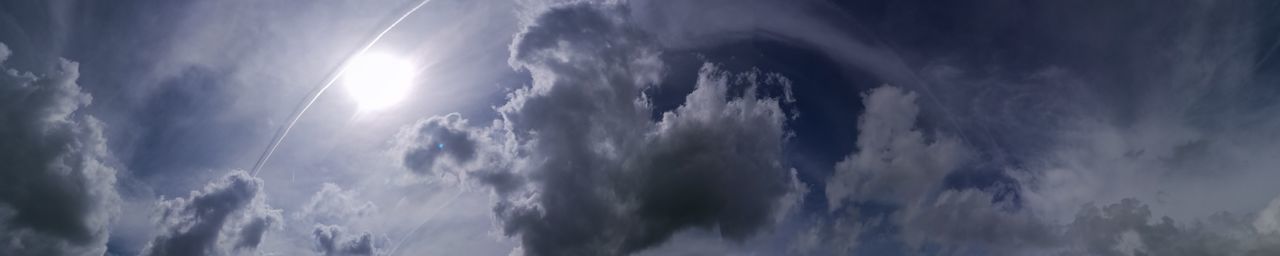 Low angle view of sky