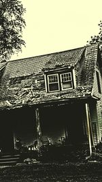 Low angle view of built structure