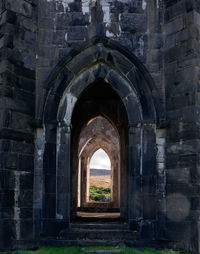 Old ruin building