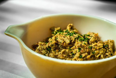 Close-up of food in bowl