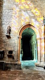 Entrance of old building