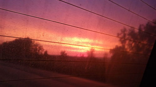 Full frame shot of dramatic sky during sunset