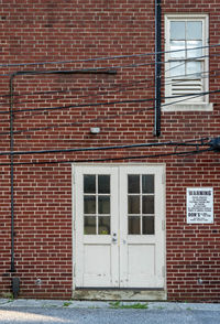 Exterior of house