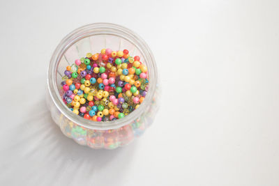 Close-up of multi colored candies