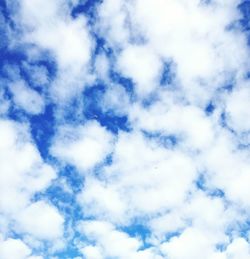 Close-up of blue sky