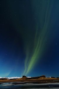 Scenic view of star field at night