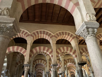 Low angle view of historical building