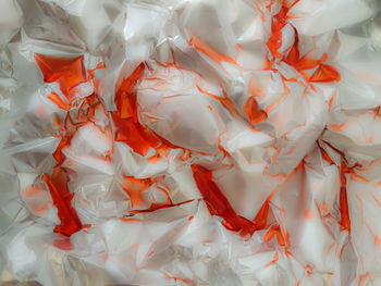 Full frame shot of paper decoration