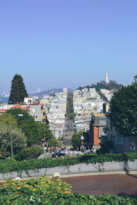 View of buildings in city