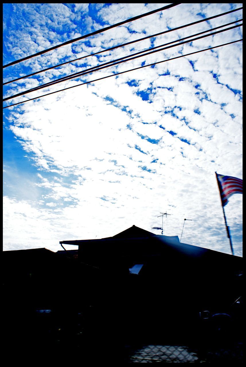 FLAG AGAINST SKY