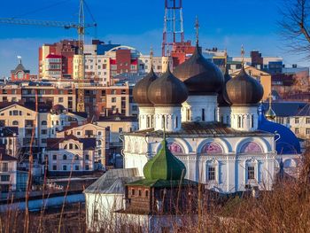 Buildings in city