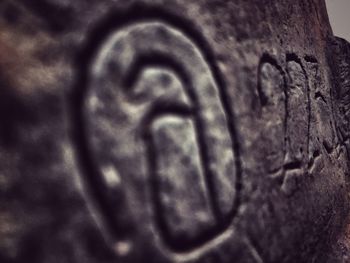 Close-up of design