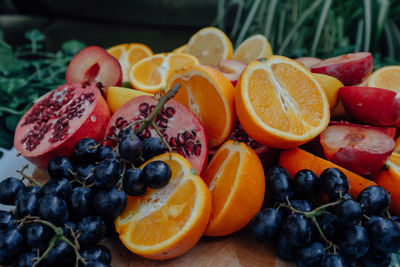 Close-up of orange fruits