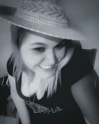 Close-up portrait of woman