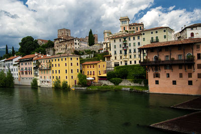 Buildings at waterfront