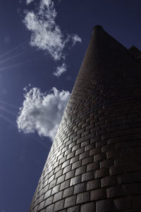 Low angle view of building against sky