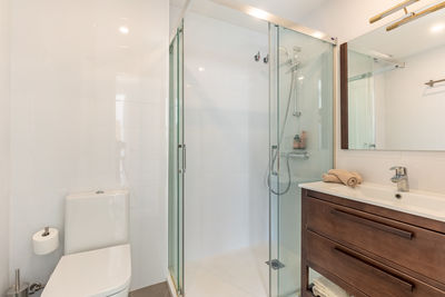 Interior of bathroom