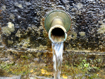 Close-up of splashing water
