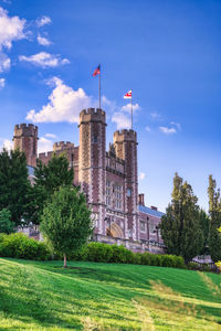 View of historic building against sky