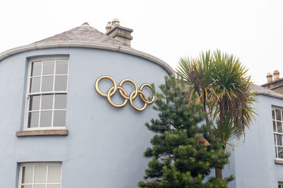 Low angle view of building against sky