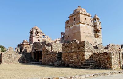 Historic building against blue sky