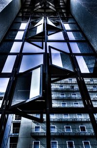Low angle view of modern building