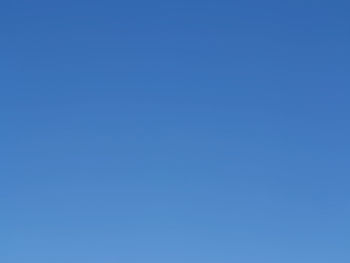 Low angle view of blue sky