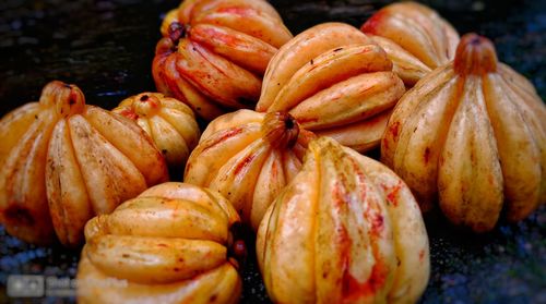 Close-up of fruits for sale in market